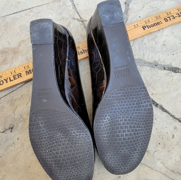 Patent leather Stuart Weitzman wedges. Size 8.5 - Picture 8 of 11